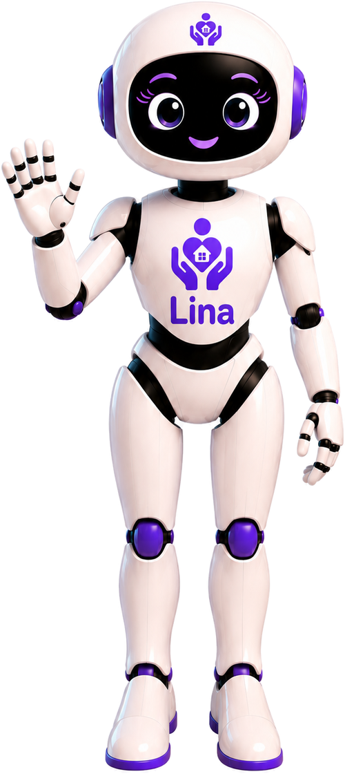 Lina vous fait coucou